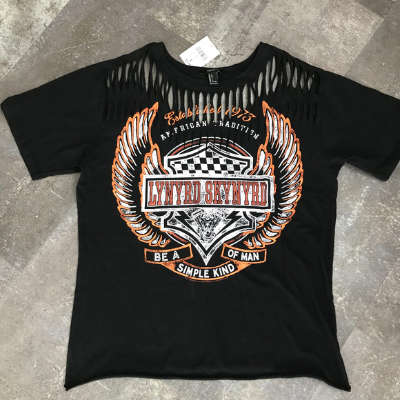lynyrd skynyrd shirt forever 21